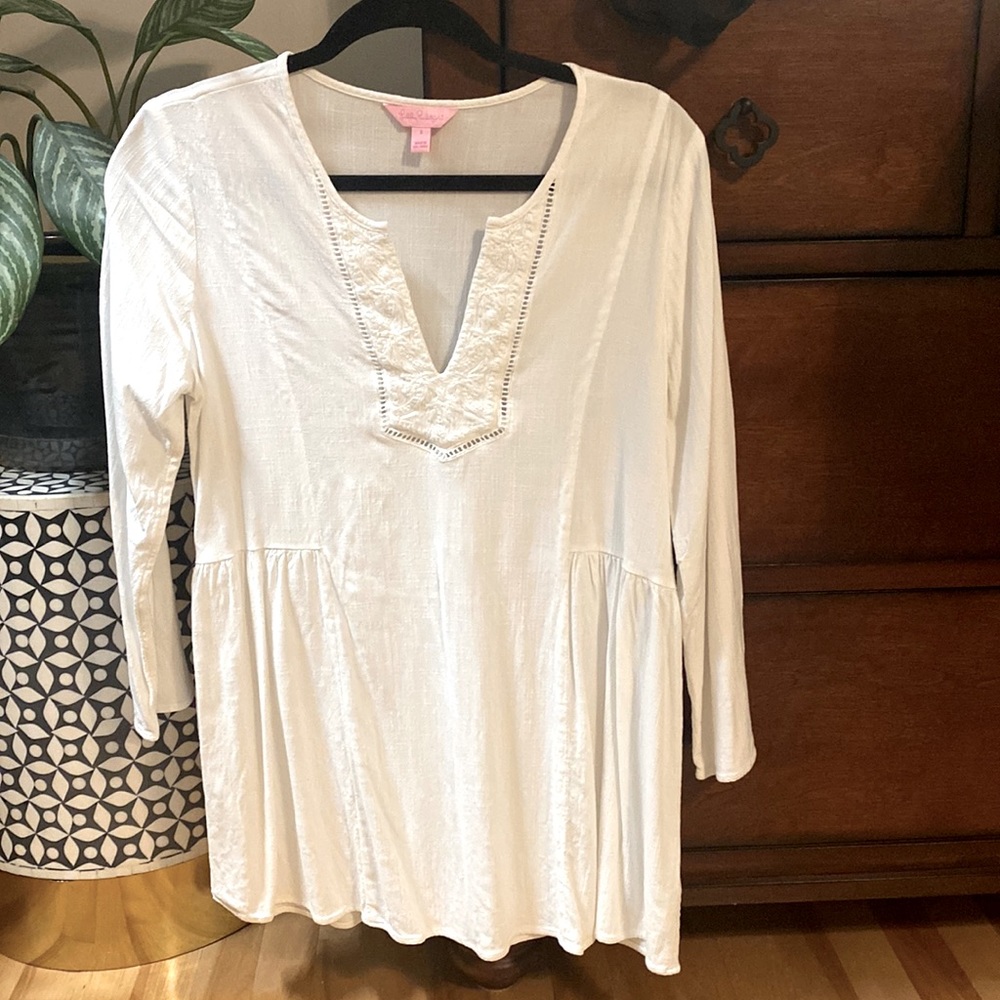 Lilly Pulitzer White Shirt
